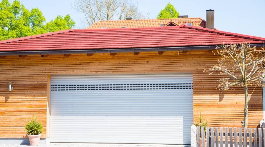 Houten garage Houten garage